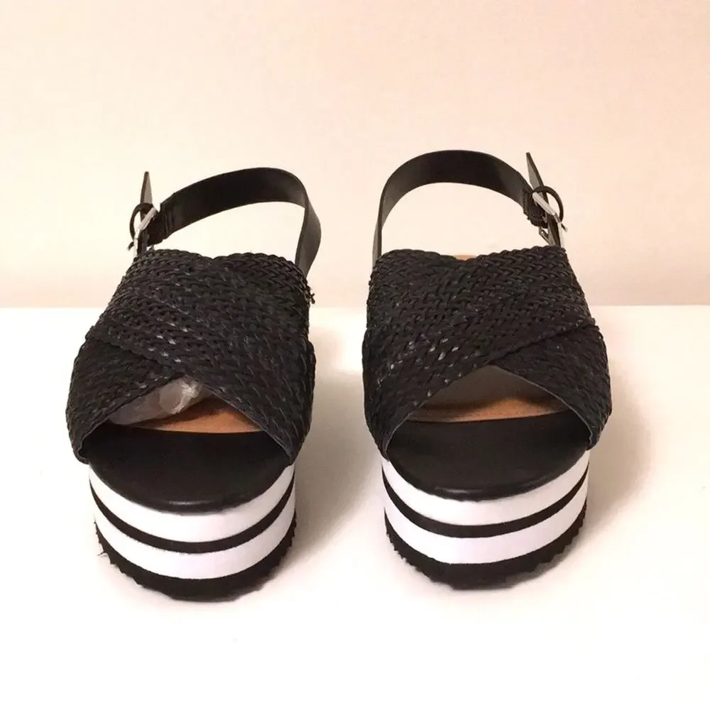 Lust 4 Life summer wedged Sandals size 7.5 & 8.5